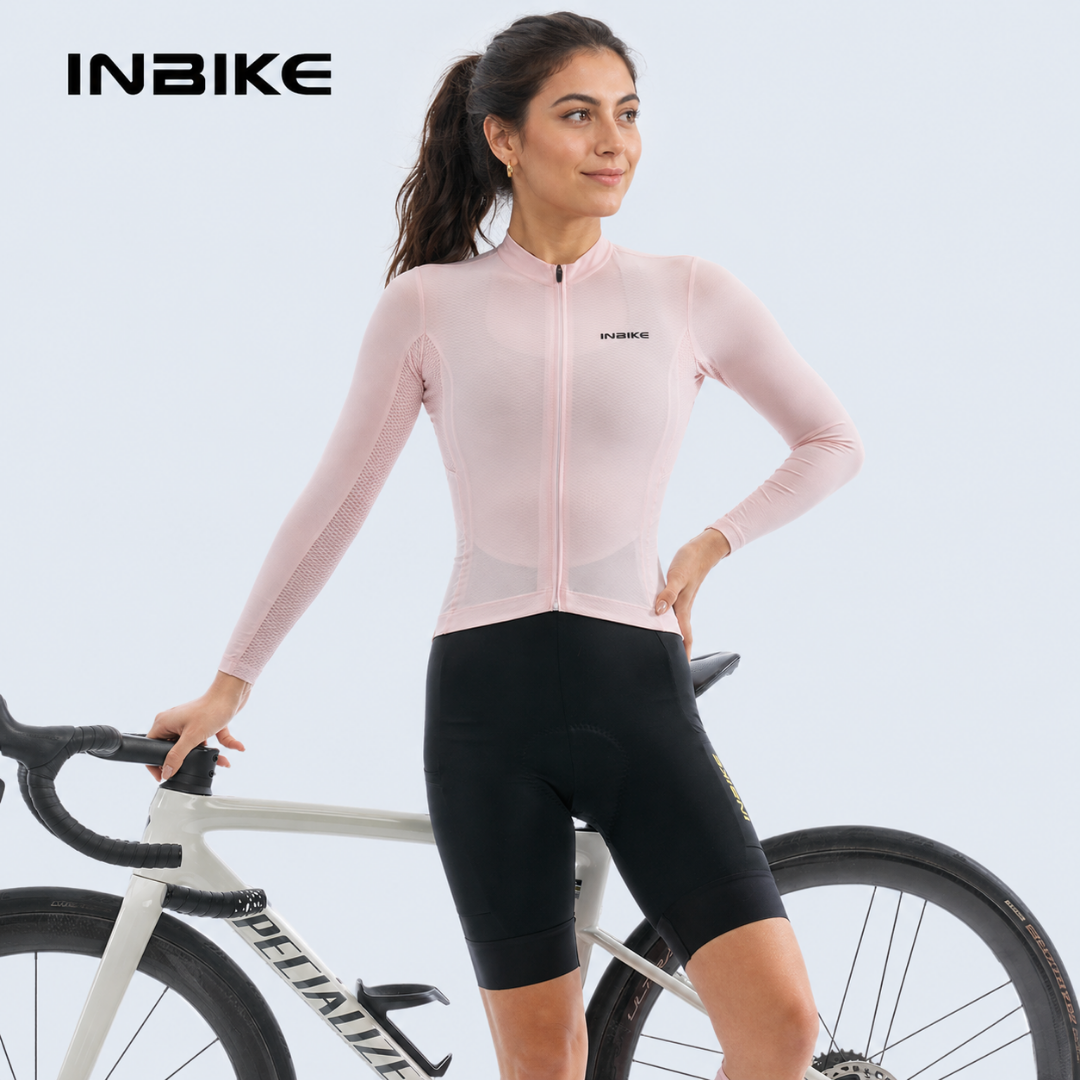 Calza Corta con Tirantes C881 Inbike Mujer