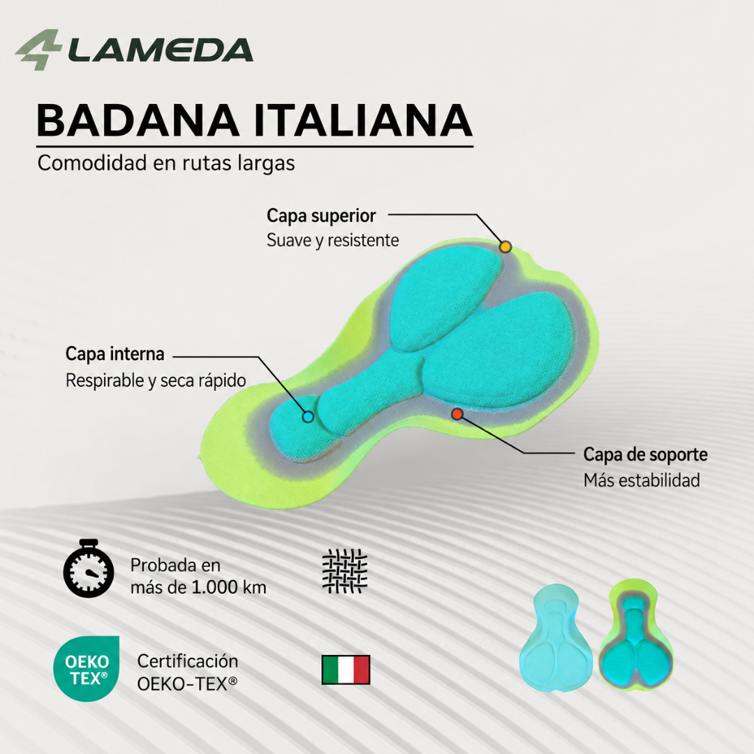Calza Corta AxC Z930 Lameda Mujer