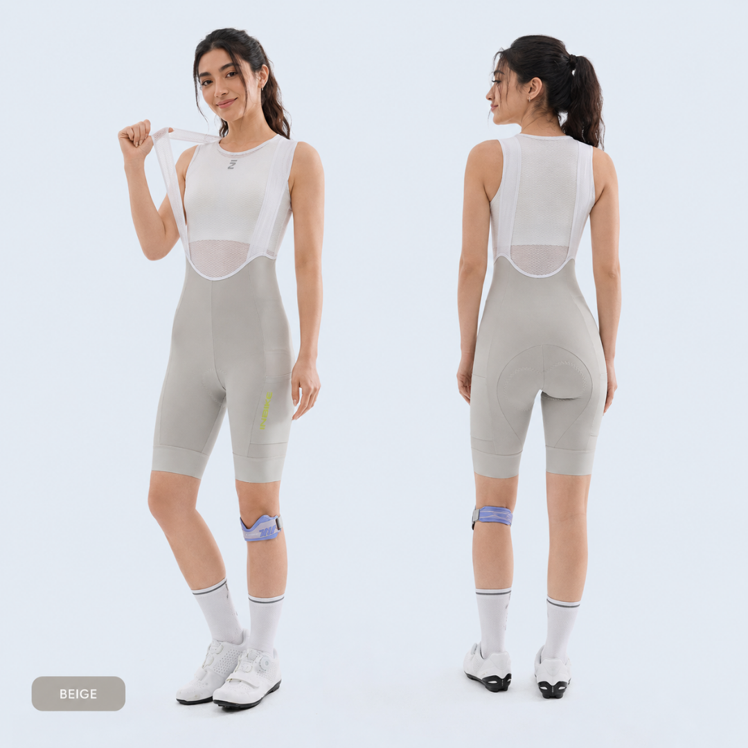 Calza Corta con Tirantes C881 Inbike Mujer