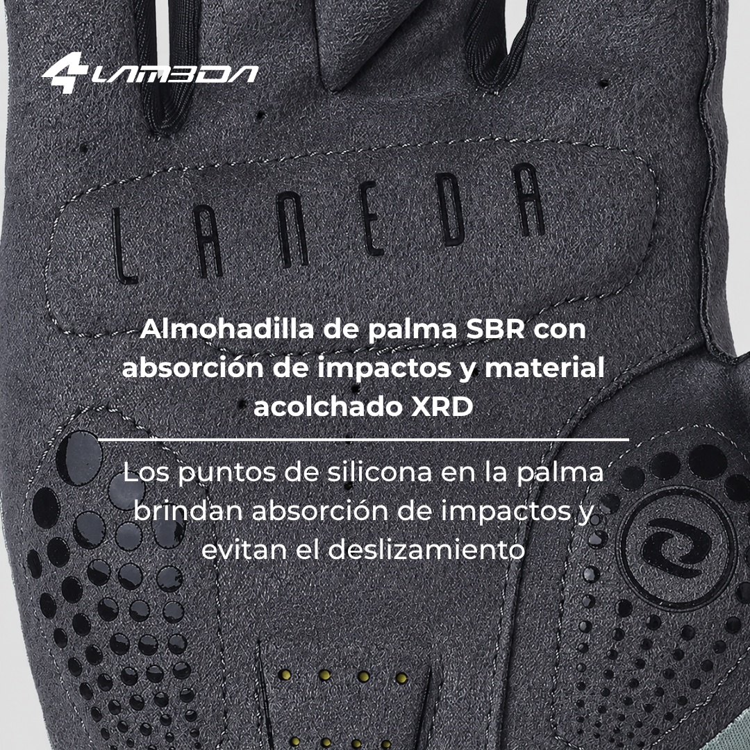 Guantes cortos de ciclismo 2046 LAMEDA