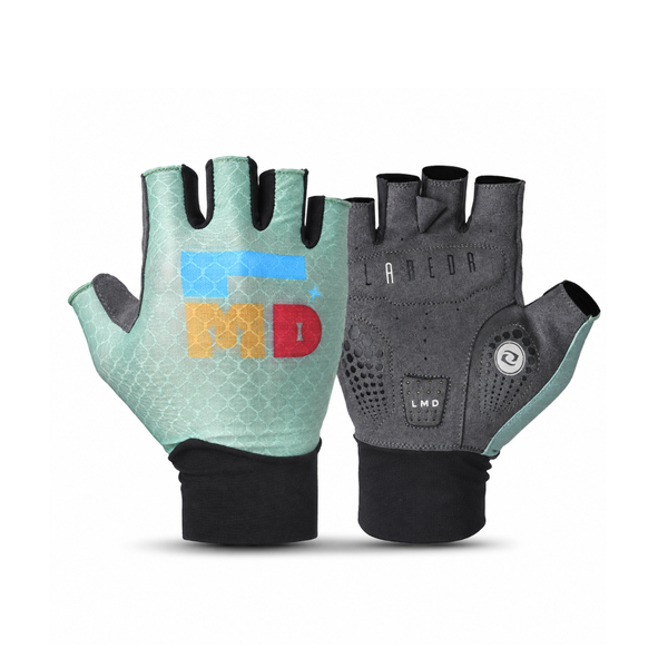 Guantes cortos de ciclismo 2046 LAMEDA - Green
