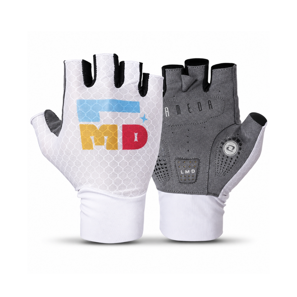 Guantes cortos de ciclismo 2046 LAMEDA - White