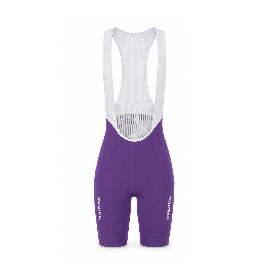 Calza Corta con Tirantes C881 Inbike Mujer