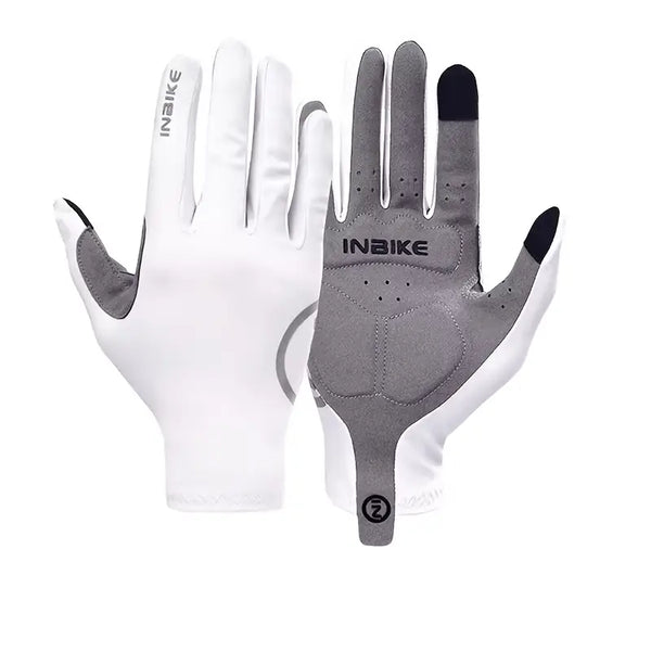 Guantes Largos F411 Inbike - White