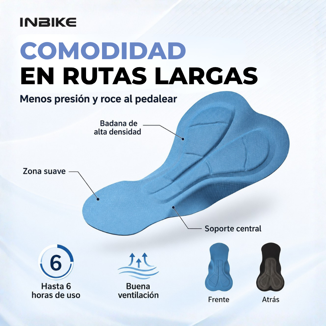 Calza Corta con Tirantes C883 Inbike