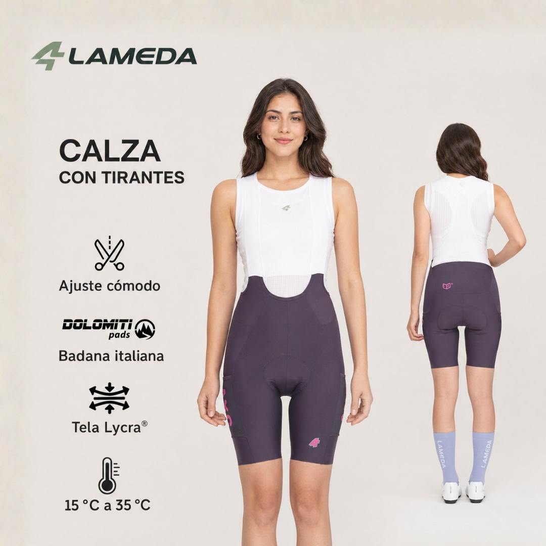 Calza Corta AxC Z930 Lameda Mujer