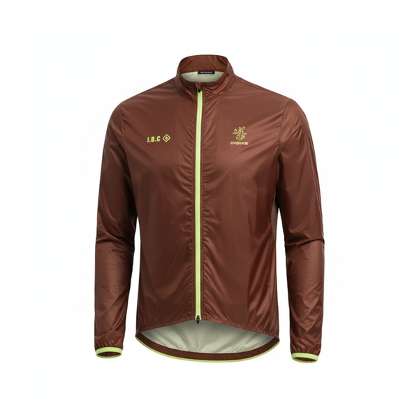 Cortaviento corto hombre X768 Inbike - Brown