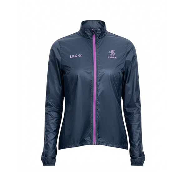 Cortaviento largo mujer X746 Inbike - Blue