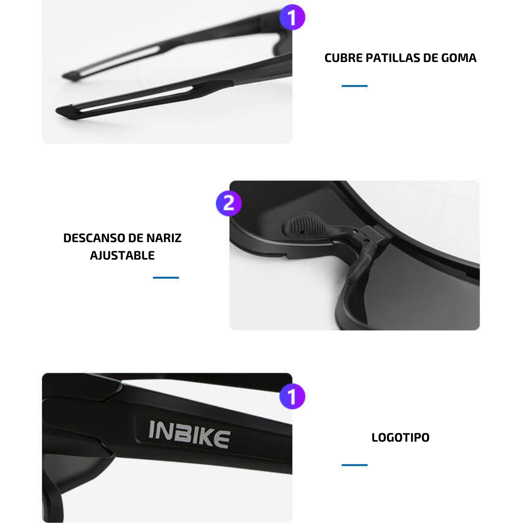 Lentes Polarizados shade IG917 Inbike