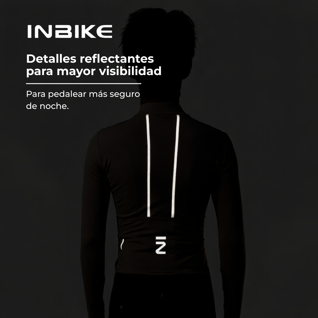 Tricota larga térmica invierno Shiny X102 Inbike Unisex