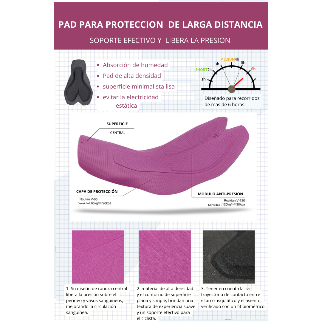 Calza Lucid Dream short T309 Lameda Mujer