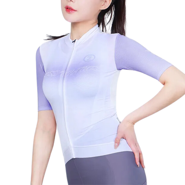 Tricota corta Brook X346 InBike Purple Mujer