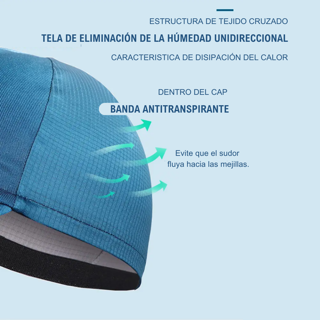 Cap Ciclismo Blue Lameda