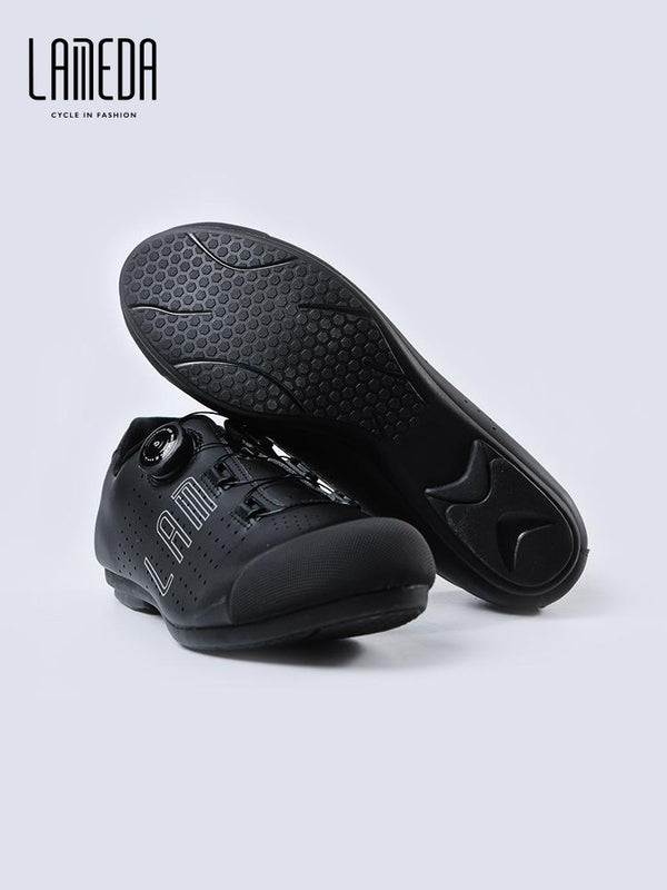 zapatos ciclismo ES-01G suela de goma Lameda ENTREGA SOLO EN TIENDA FÍSICA - Negro
