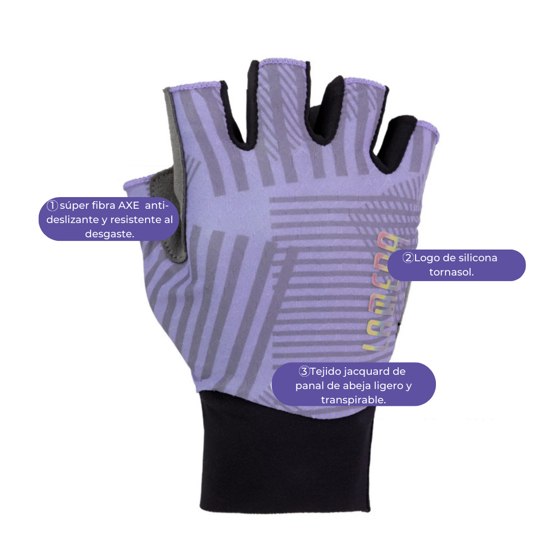 Guantes ciclismo cortos 2089 LAMEDA