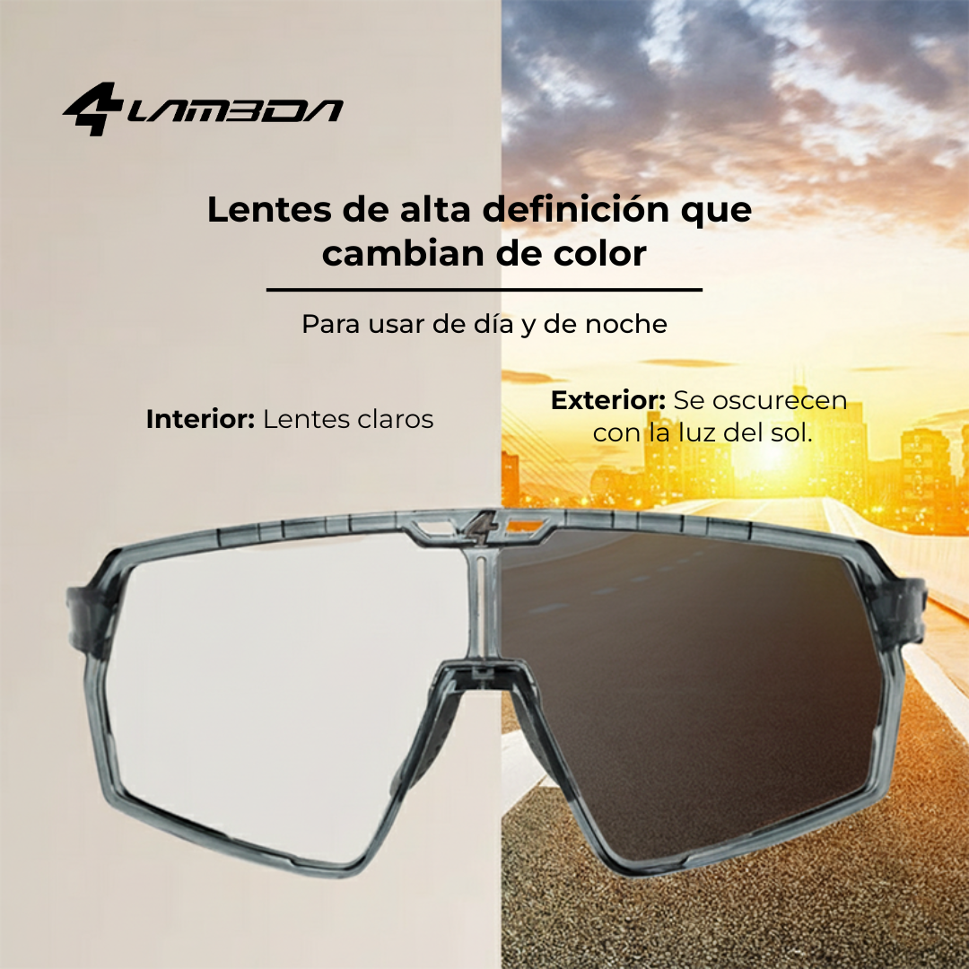 Lentes Fotocromáticos Anti-empañantes LS-600 Lameda