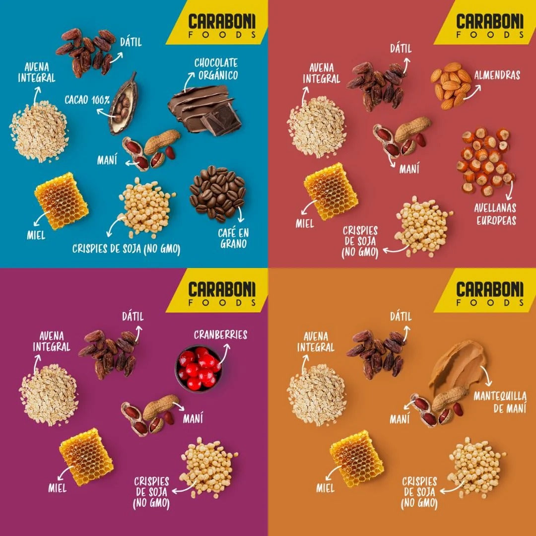 Barra Energética Caraboni 50 gr.