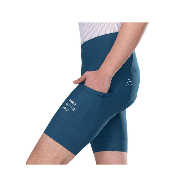Calza short pocket torrent X312 Inbike - Blue