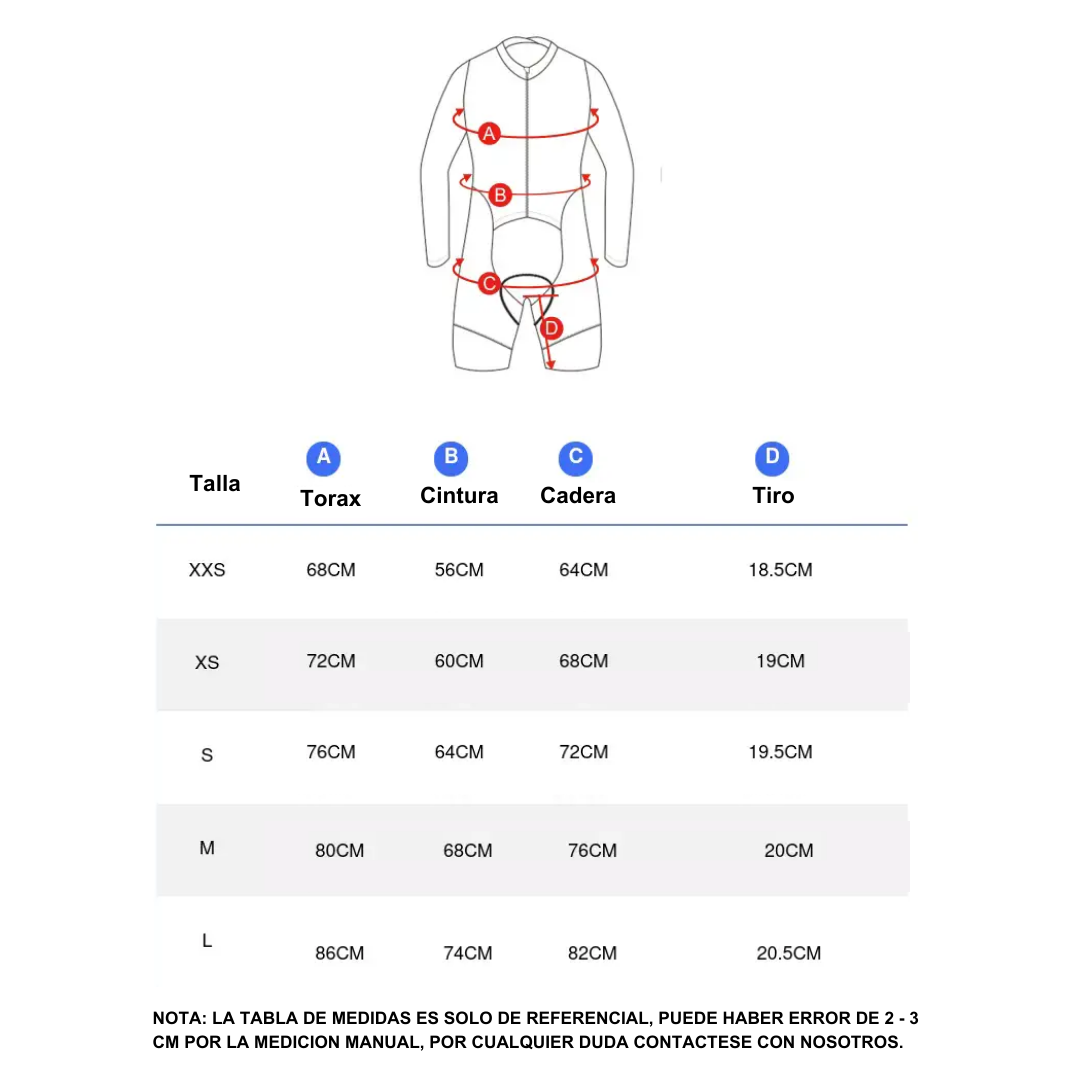 Body Speedsuit Z513 LAMEDA Mujer