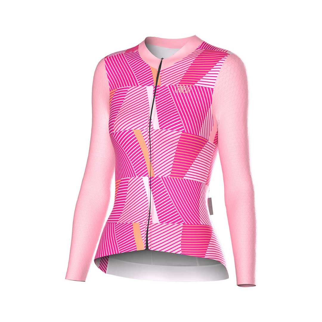 Tricota larga Flame Z136 pink LAMEDA mujer