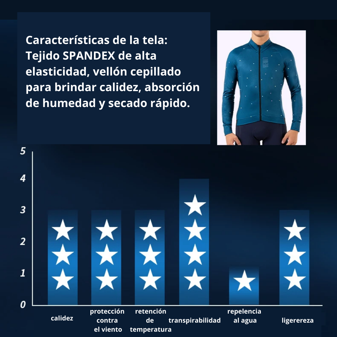 Tricota larga térmica star M07-1 lameda