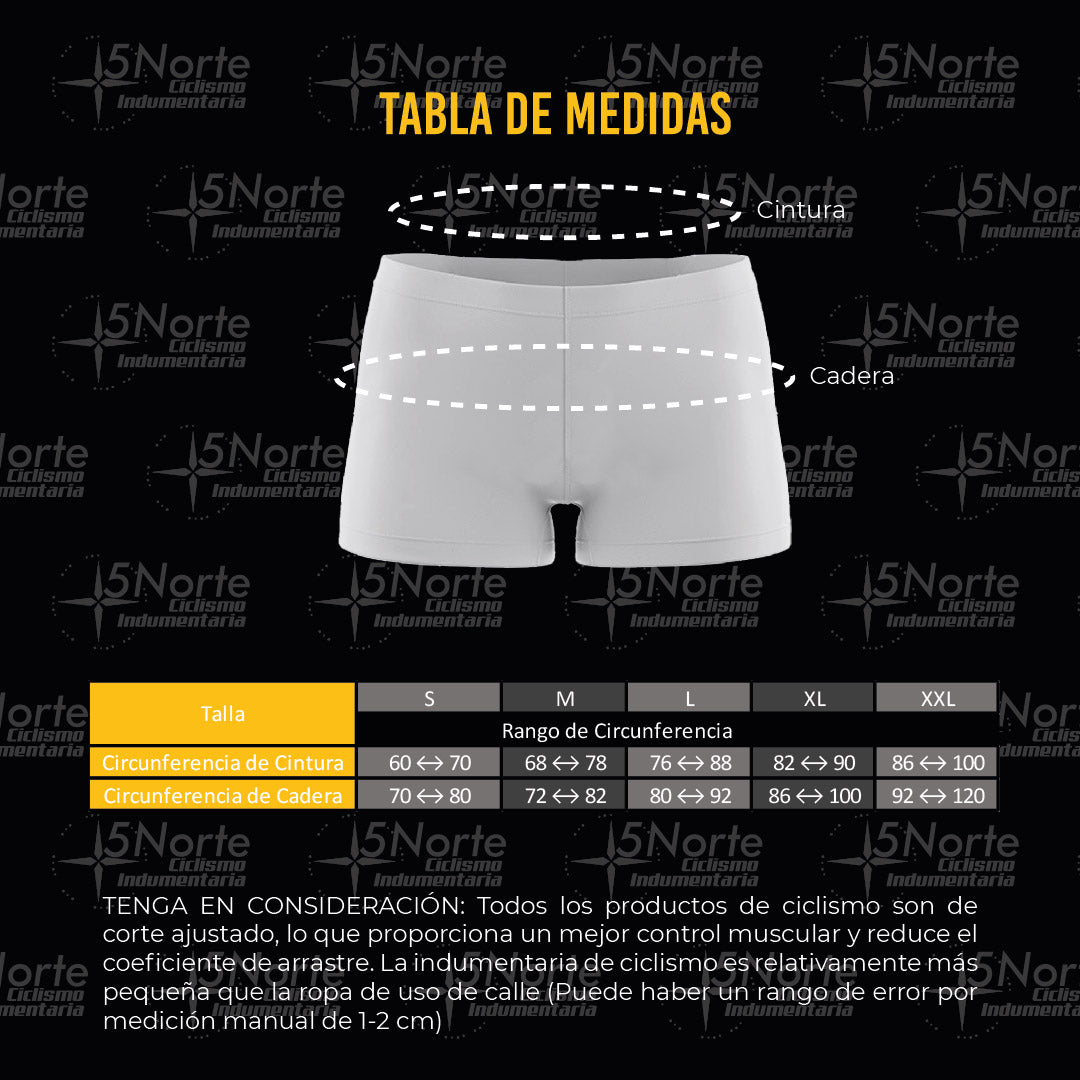 Calza Interior Hot pants 655 Lameda Mujer